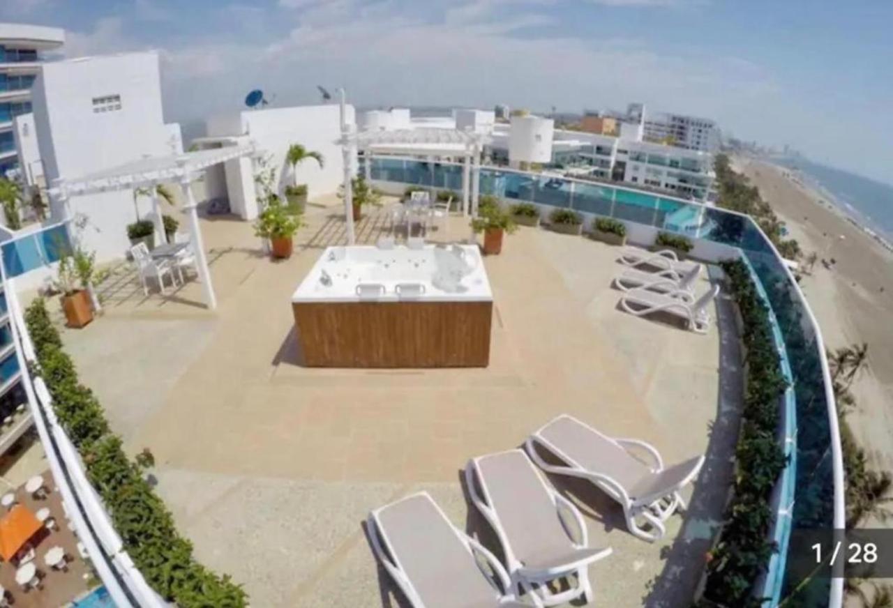 Espectacular apartamento sector morros, vista y salida al mar Cartagena Exterior foto